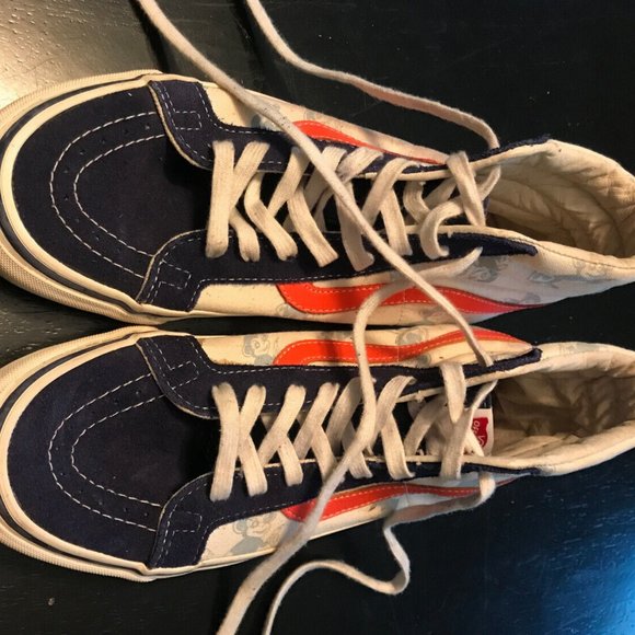 Taka Hayashi x Vans Vault Spring 2014 SK8 Monkey Hi Tops Eclipse Size 8.5 Mens - Picture 2 of 6